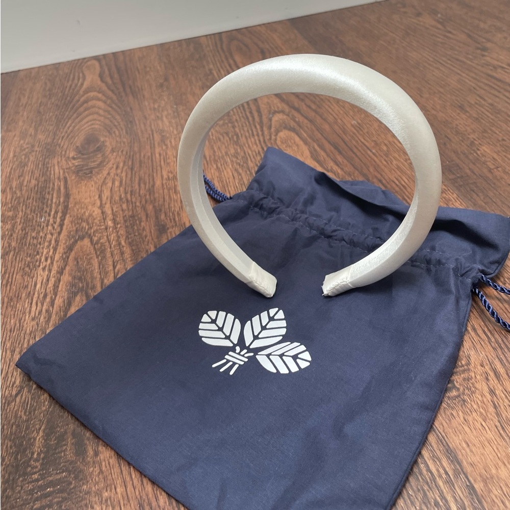 France Luxe (L. Erickson) 1" PADDED HEADBAND - SILK CHARMEUSE